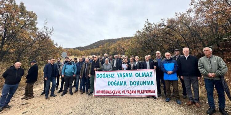 Kırmızıdağ’da 55 bin ağaç kesilecek