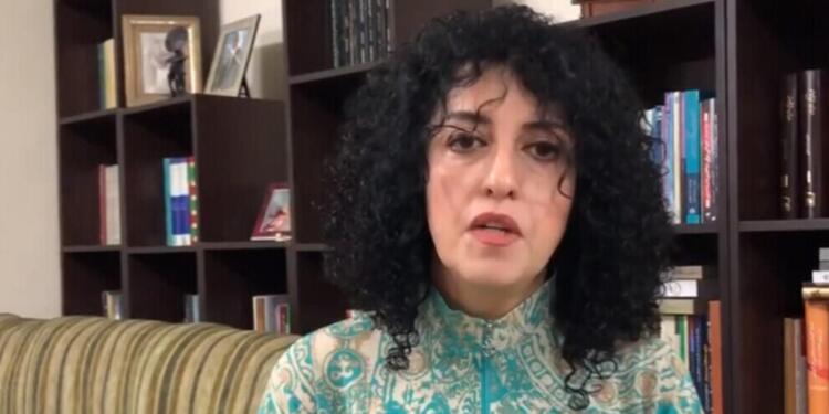 Narges Mohammadi başörtüsü takmayı reddettiği için hastaneye sevk edilmiyor