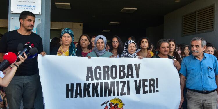 Agrobay işçisi Yavuz: Haklarımızı alana kadar direneceğiz