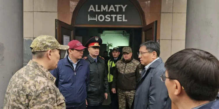 Kazakistan’da pansiyonda yangın: 13 ölü