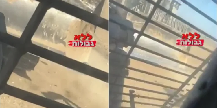 İsrail tankı hayatını kaybetmiş Filistinlinin üstünden geçti