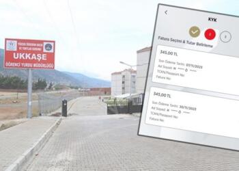 Boş yurt için öğrencilerden ücret istendi