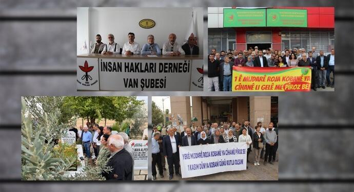 1 Kasım Dünya Kobanê Günü’nde tarihi direniş selamlandı