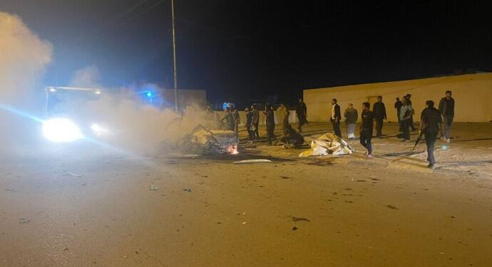 Şengal’e yönelik SİHA saldırısı