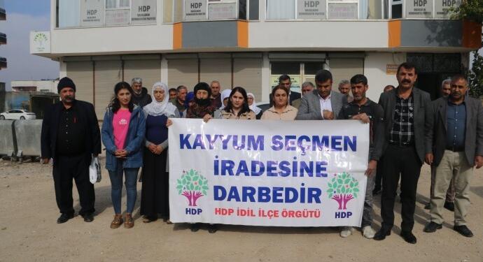 Hezex’te kayyum protestosu: Geldikleri yere gödereceğiz