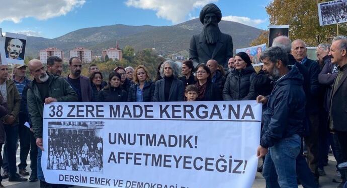 Seyit Rıza ve arkadaşları için Dêrsim’de anma