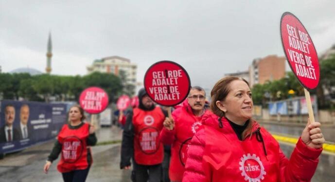 DİSK yürüyüşü 2’nci gününde