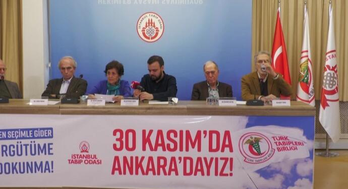 İTO: Dava halk sağlı için de tehdittir, TTB’yi terk etmeyeceğiz