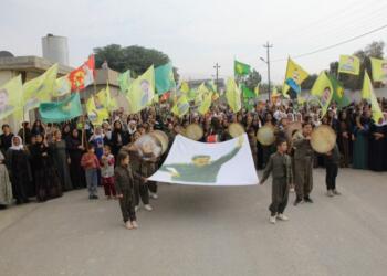 Mexmur halkı ‘Özgürlük Yürüyüşü’nü selamladı