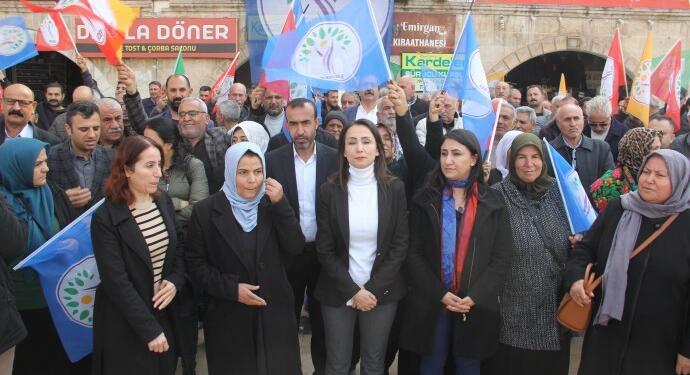 HEDEP Eş Genel Başkanları halkla buluştu: Belediyelerimizi halk yönetecek