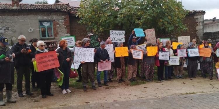 Çanakkale’de yurttaşlar RES’e ‘hayır’ dedi