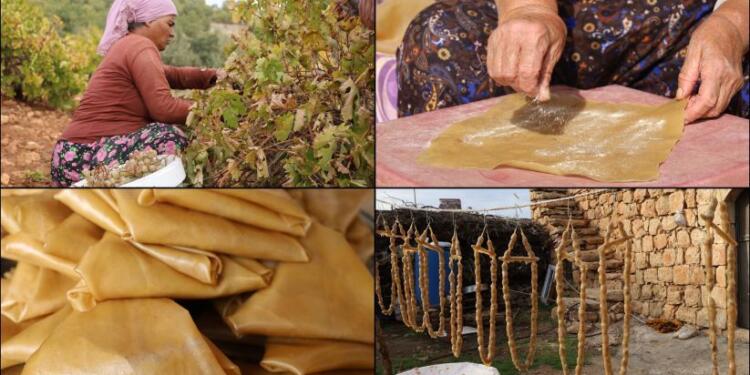 Kurdistan’da pestil, pekmez yapımına başlandı