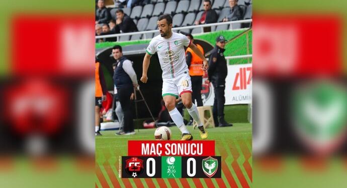 Amedspor-24 Erzincanspor maçı golsüz bitti