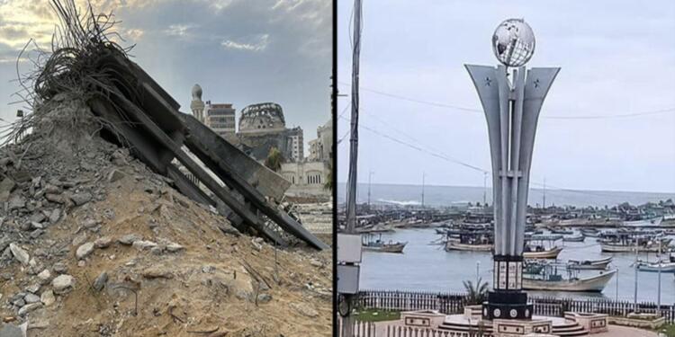 İsrail Gazze Limanı’ndaki Mavi Marmara anıtını yıktı