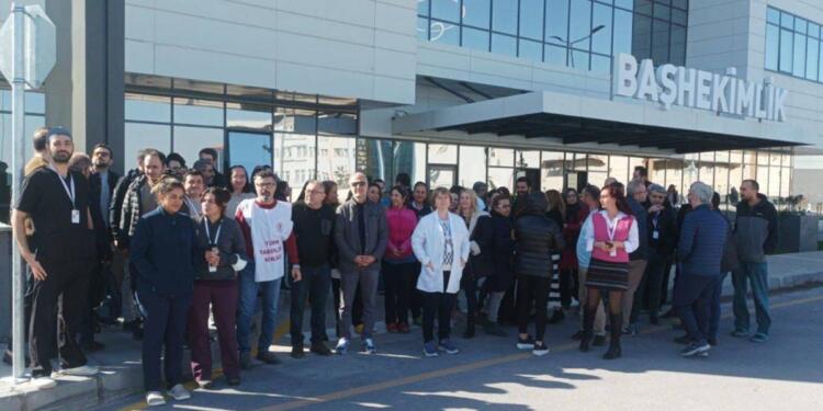 Dîlok’ta sağlık çalışanlarından eylem: Şartlar düzelmezse geri döneceğiz