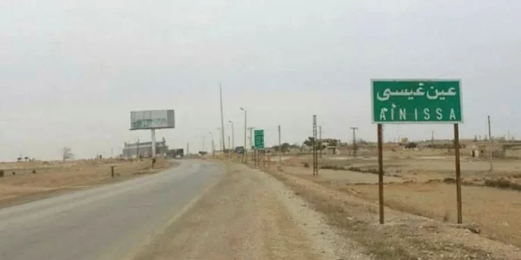 Eyn Îsa’ya havan ve toplarla saldırı: Yaralılar var