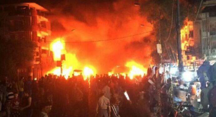 Bağdat’ta devlet kurumlarının bulunduğu alanda patlama