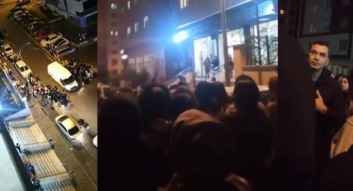 Dîlok’ta KYK Yurdu’nda asansör düştü