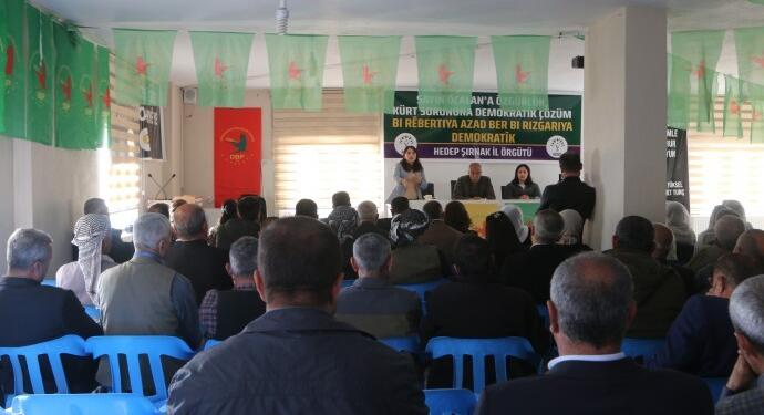 Gemlik yürüyüşü öncesi Şirnex’te toplantı