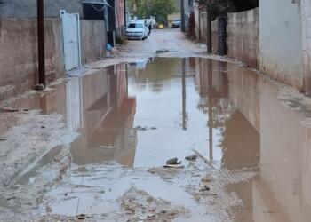 Kayyum yönetimdeki Pirsûs’de sokaklar göle döndü