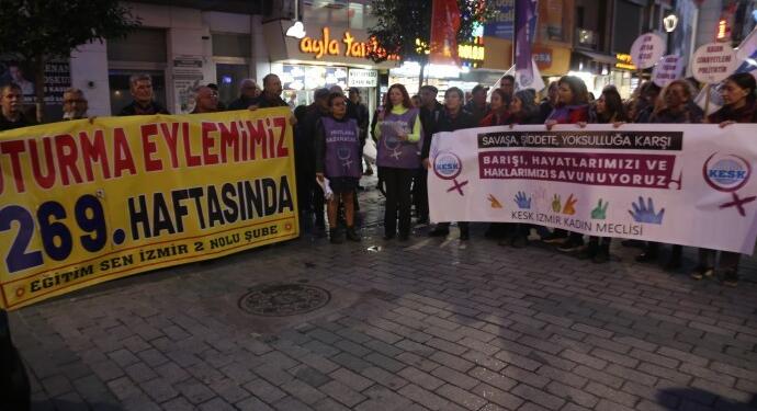 KHK eylemi 269’uncu haftasında devam etti