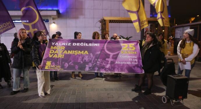 Mor Dayanışma’dan 25 Kasım’a çağrı