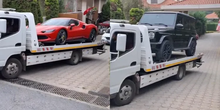 Polat çiftine ait 14 araç emniyete götürüldü