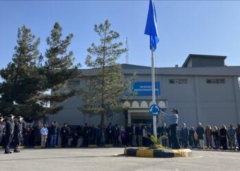 BM’de bayraklar yarıya indi, Gazze’de öldürülen çalışanlar için saygı duruşu