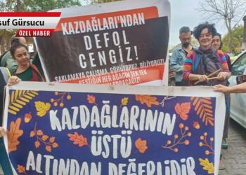 Kaz Dağları'nın yüzde 79'u madenler için işaretlenirken, tarım üretimleri ise giderek düşmekte. Bu durum yaşanırken, Ziraat Odası'nın Cengiz Holding'ten hediye alması rüşvetten başka bir şey olamaz.