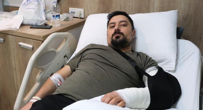 Amed’de polisler bir avukatın kolunu üç yerden kırdı