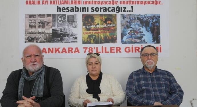 78’liler Girişimi: Aralık ayı katliamlarının hesabını soracağız
