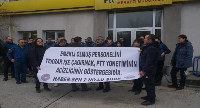 PTT’de emekli dağıtımcılar taşeron işçi olarak çalıştırılacak
