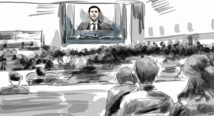 Demirtaş’tan Erdoğan’a: Yalancısın, iftiracısın, kumpasçısın