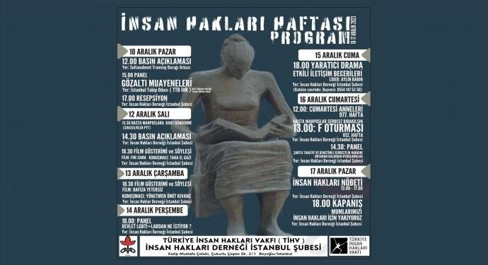 İHD ve TİHV’den hasta tutsaklar için bir dizi etkinlik