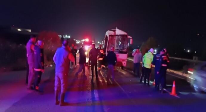 Manisa’da kaza: 12 işçi yaralandı