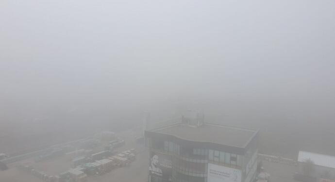 Amed’de yoğun sis hayatı olumsuz etkiledi