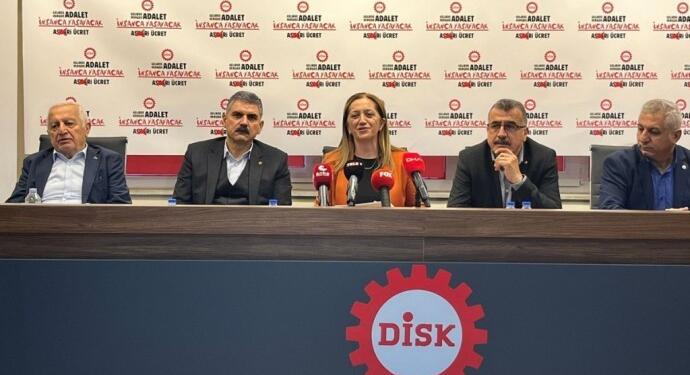 DİSK: 2024 asgari ücreti için rakam açıklamayacağız, sokakta olacağız