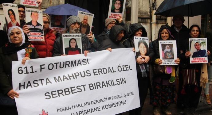 Ağır hasta tutsaklar, Özel, Yıldırım ve Bayram için tahliye talebi