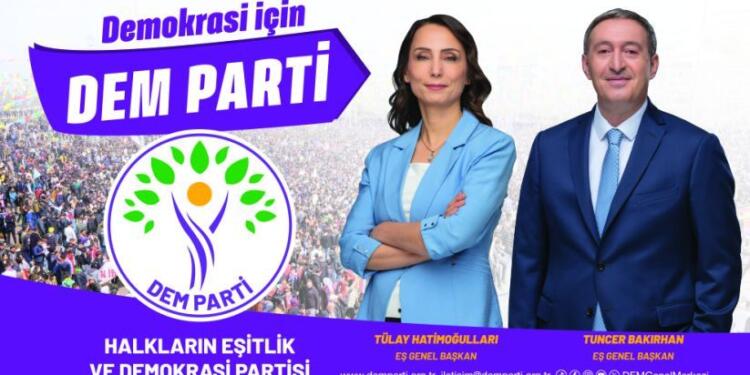 Seçim kampanyası başladı: Demokrasi için DEM Parti
