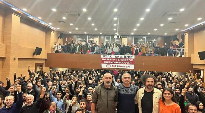 BİRTEK-SEN: Beyazgül işçilerle görüştü sorumluluk alma sözü verdi