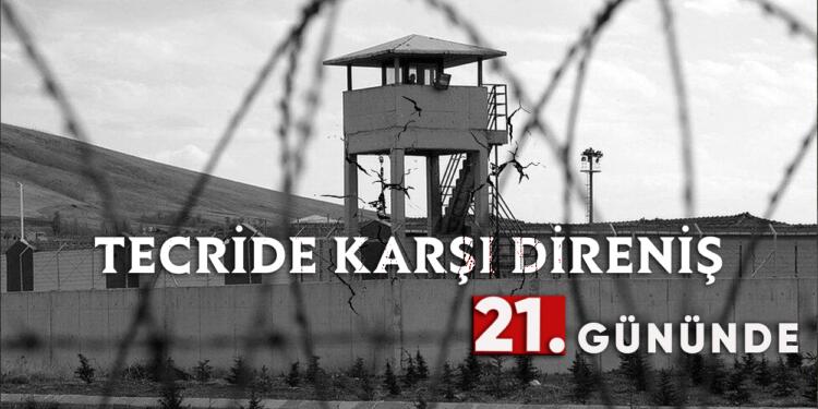 Tutsakların ‘açlık grevi’ 21’inci gününde