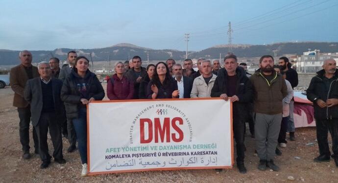 Depremzedelerle yardım eden STÖ konteynerlerinin kaldırılmasına tepki