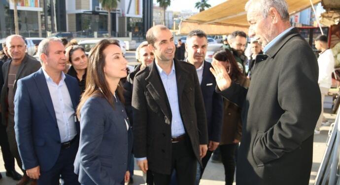 Bayındır ve Hatimoğulları, Cizîr esnafını ziyaret etti