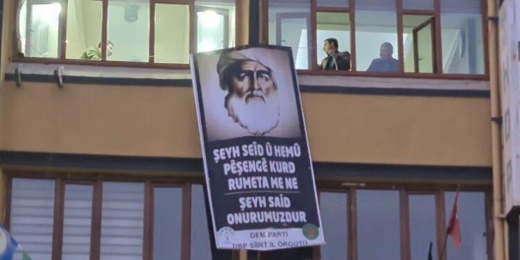 Şeyh Said posteri Sêrt’te de açıldı