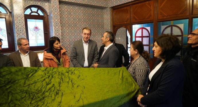 Bakırhan’dan Garip Dede Dergahı’na ziyaret