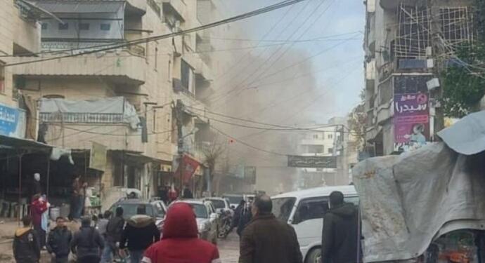 Efrîn’de patlama: 5 yaralı