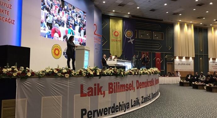 Eğitim-Sen’in 12. Olağan Genel Kurulu başladı