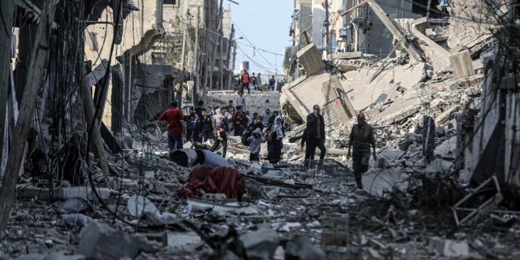 Gazze’de can kaybı 21 bin 672’ye yükseldi