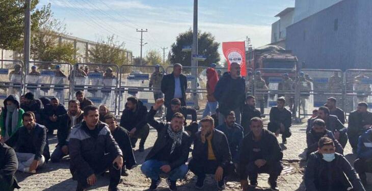 Özak Tekstil işçilerinin grevi 9’uncu günde