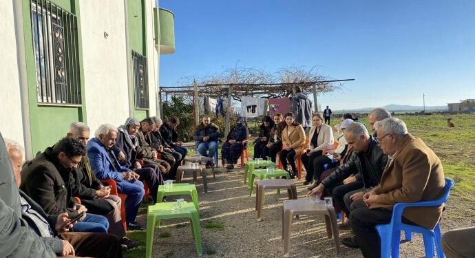 DEM Parti, ablukadaki Hespist köyünü ziyaret etti